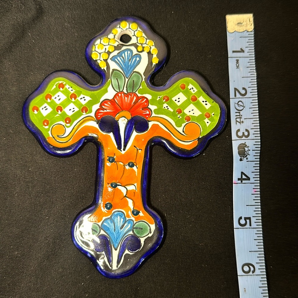 Hand painted cross